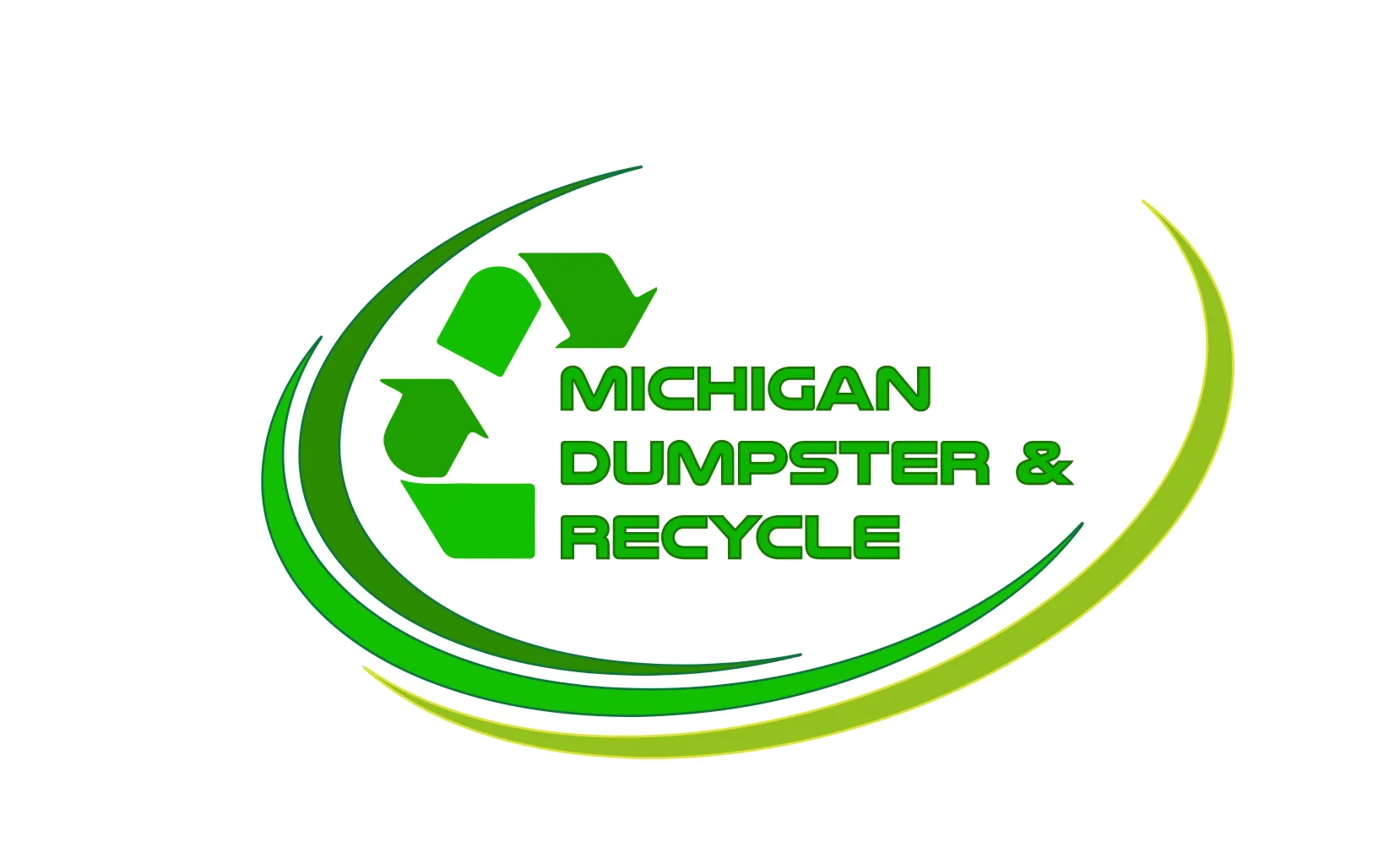 Michigan Dumpster & Recycle logo